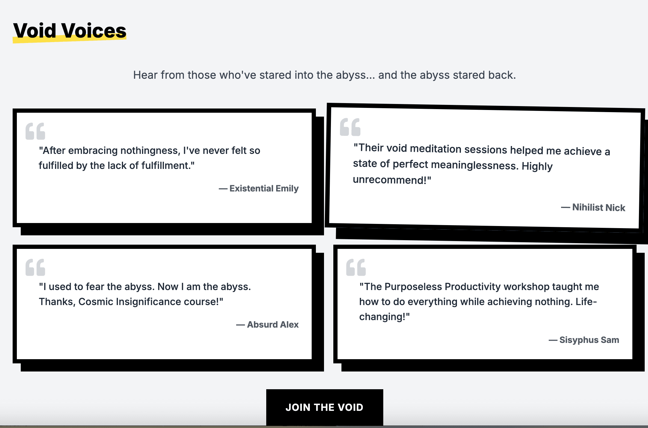 Testimonials component 3