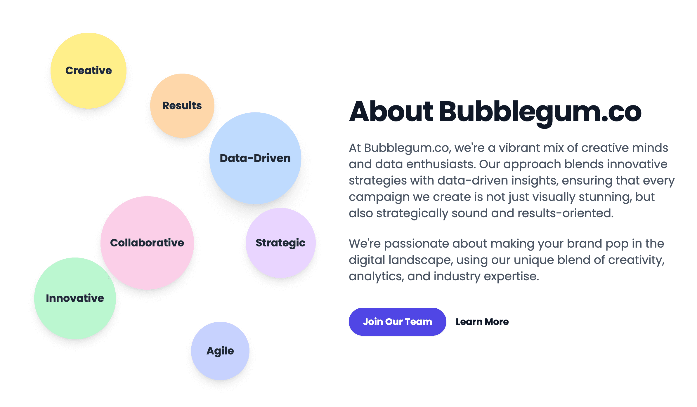 Bubblegum component 1