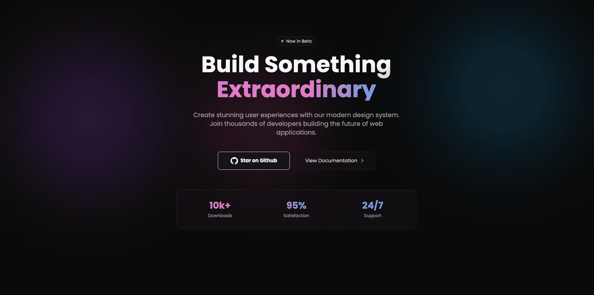 Landing page component 4