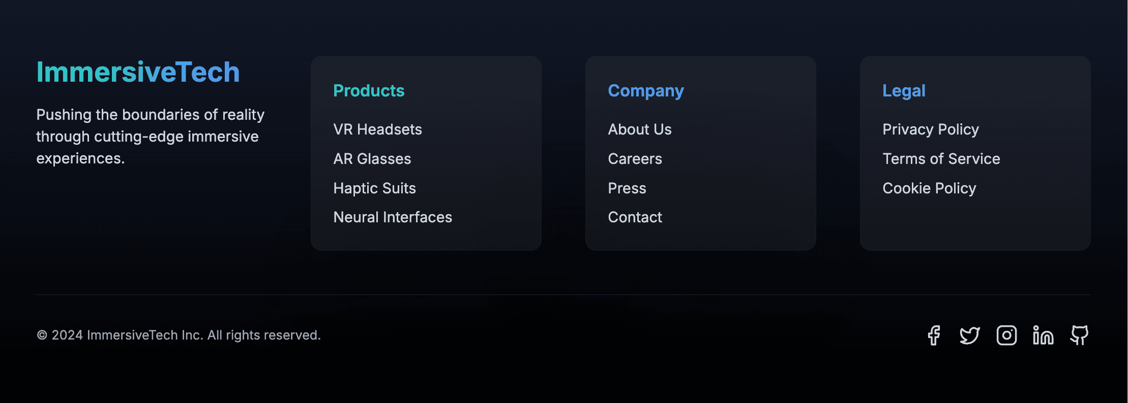 Glassmorphic component 3